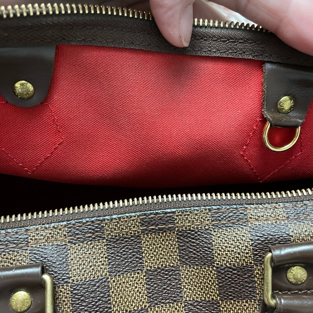 Louis Vuitton Damier Ebene Speedy 35 - Picture 10 of 13